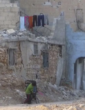 Devastation in the Syrian city of Kobani (Handicap International)