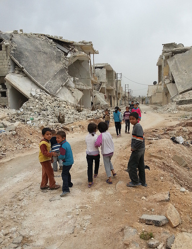 Children in Azaz, Aleppo governorate in Syria (© IHH Humanitarian Relief Fondation https://flic.kr/p/mC9de1)